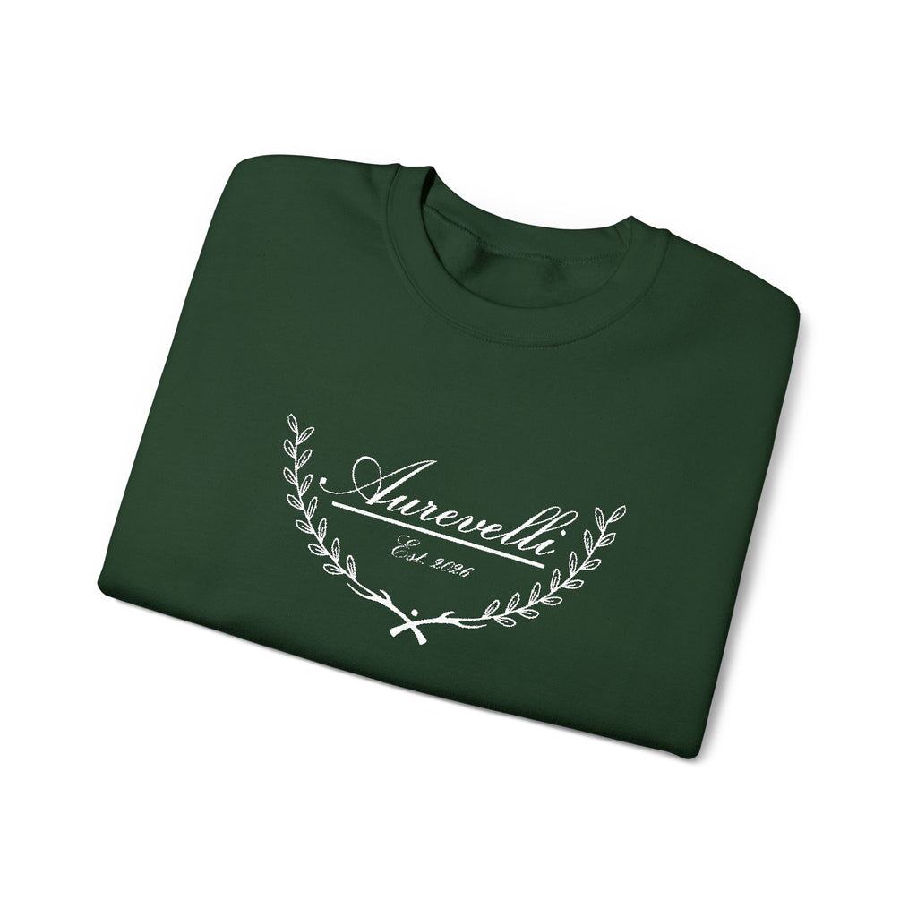 'Aurevelli' Vintage Floral Crewneck Sweatshirt