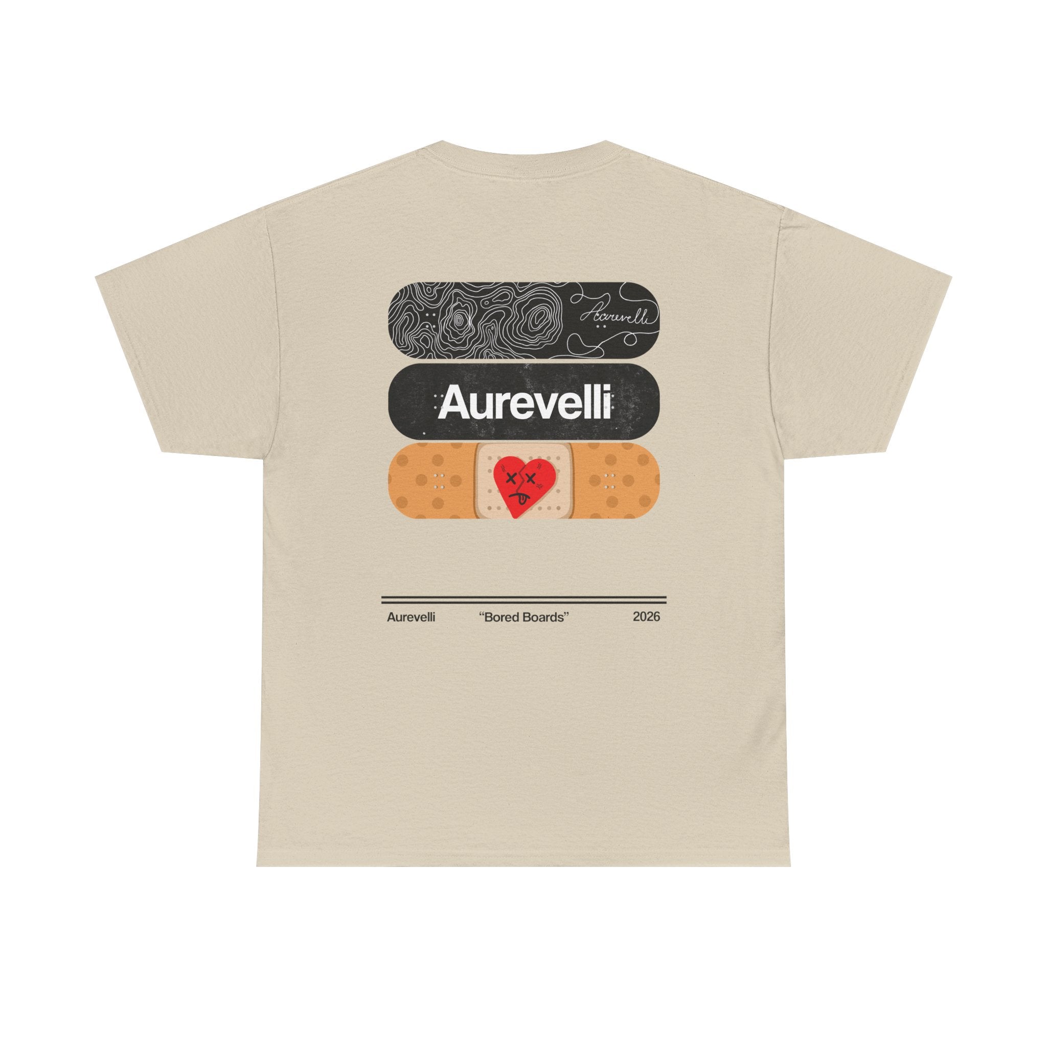 Aurevelli "Bored boards" Graphic Tee