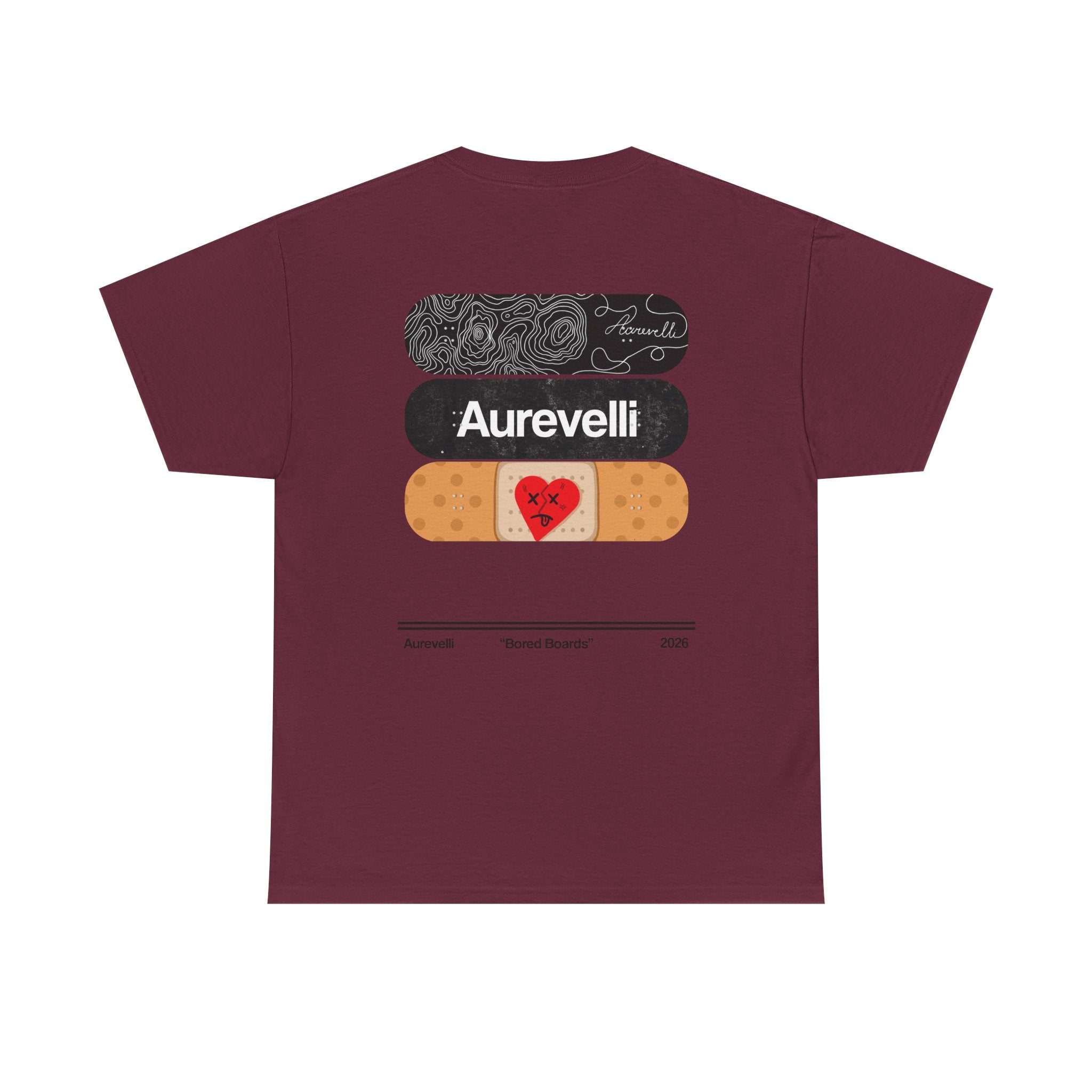 Aurevelli "Bored boards" Graphic Tee