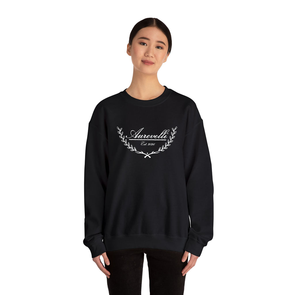 'Aurevelli' Vintage Floral Crewneck Sweatshirt