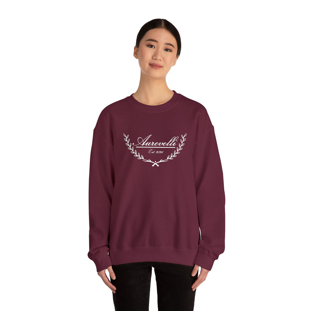 'Aurevelli' Vintage Floral Crewneck Sweatshirt