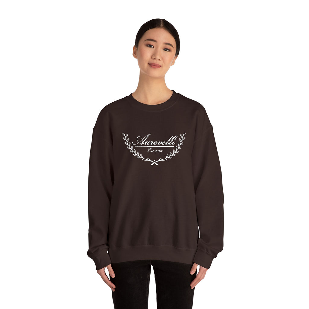 'Aurevelli' Vintage Floral Crewneck Sweatshirt