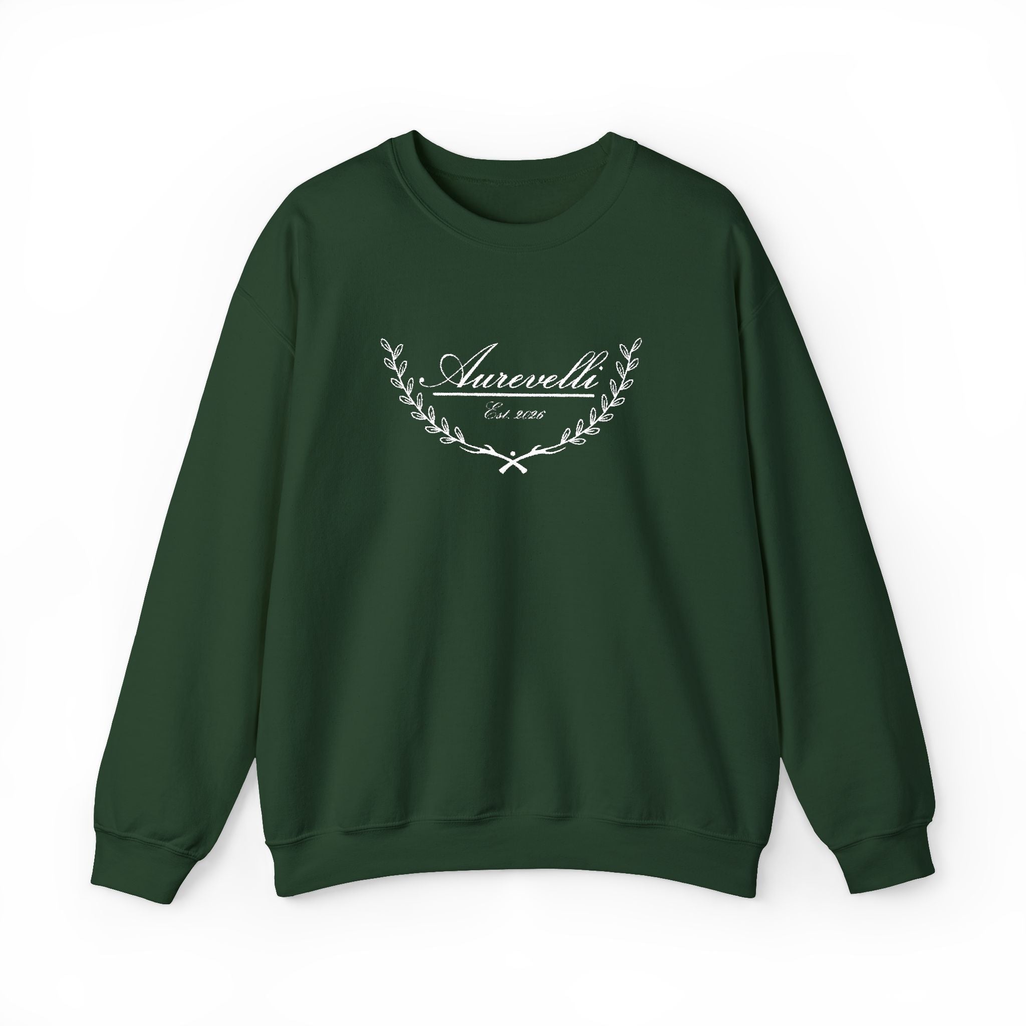'Aurevelli' Vintage Floral Crewneck Sweatshirt