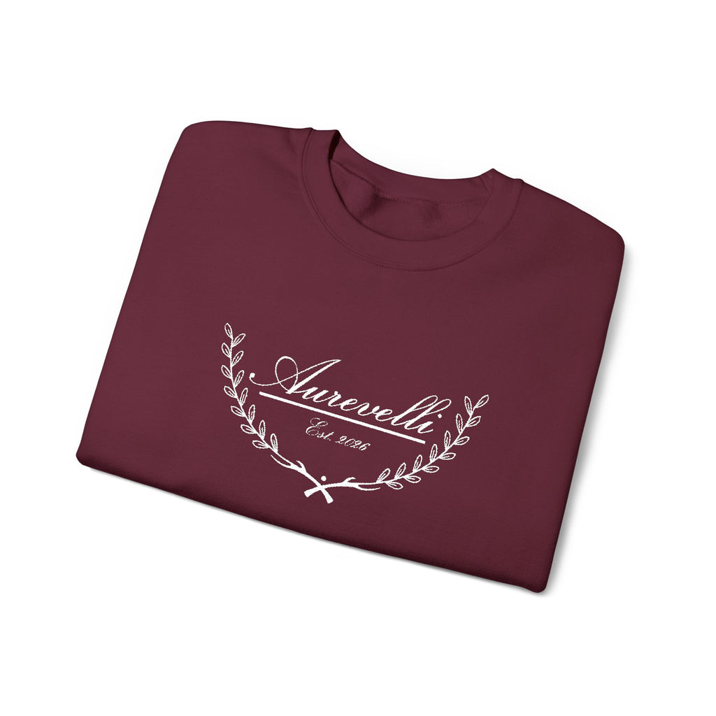 'Aurevelli' Vintage Floral Crewneck Sweatshirt