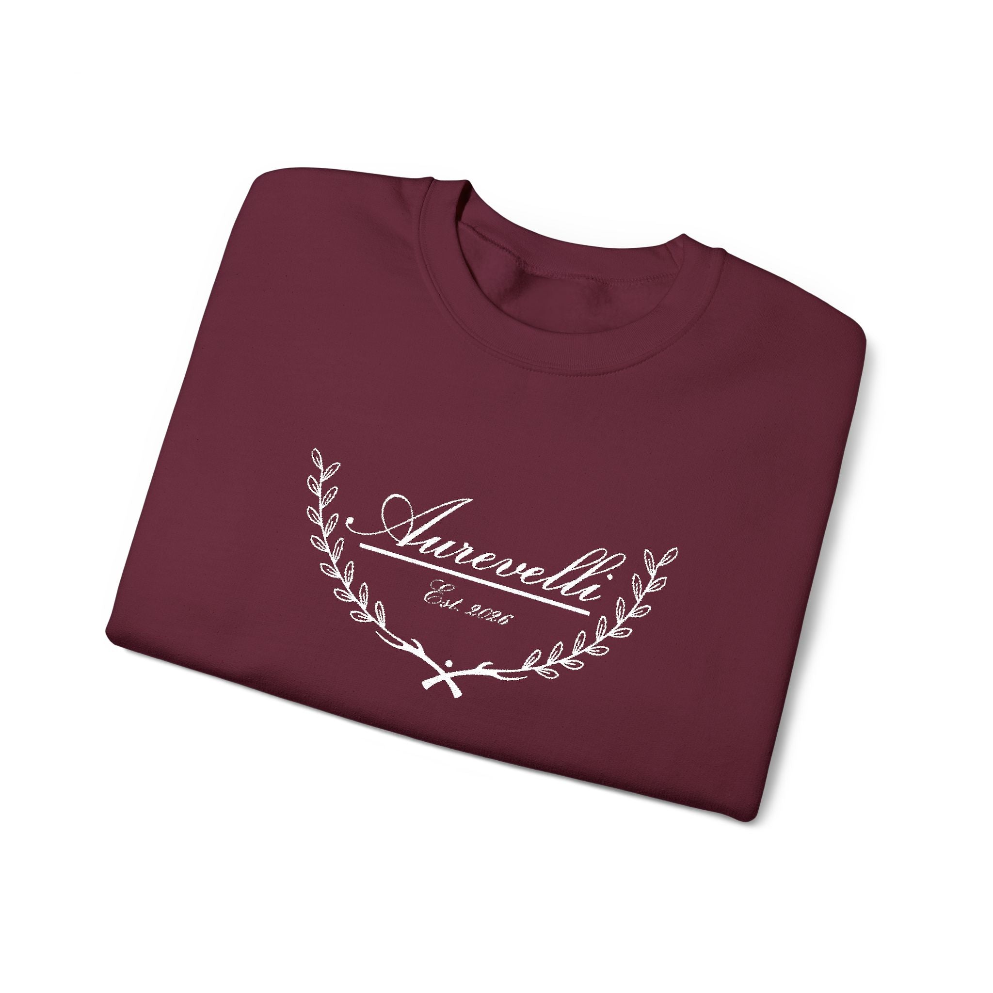 'Aurevelli' Vintage Floral Crewneck Sweatshirt