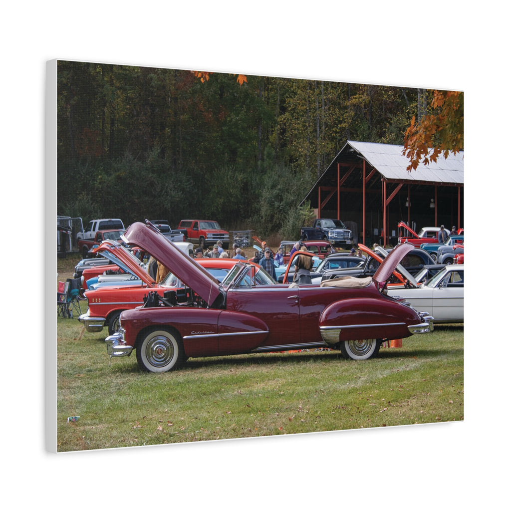 Classic Vintage Convertible Car Matte Canvas